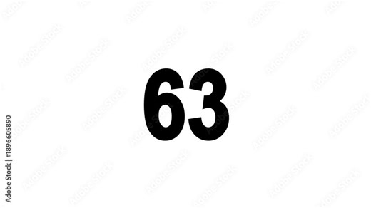 Animated number counter with percentage display, counting from 0 to 100