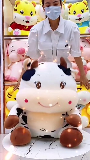 #cowplush #stuffedanimals #giantplush #cuteplushie #fypシ #foryou #shopsmall