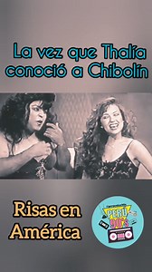 739K views · 10K reactions | la vez en qué Thalía conoció a chibolín en el programa Utilisima #peru90 #peru90s #thalia #chibolin #risasdeamerica #utilisima #andreshurtado #camuchanegrete | Perú 80s 90s y 2000s | Facebook