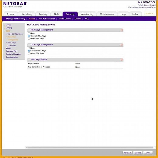 89 - How to enable SSH on Netgear Prosafe M4100 / M5300 / M6100 / M7100 switches
