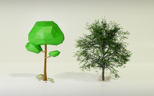 High Poly Modeling vs Low Poly [What to Choose?] • 3D Studio