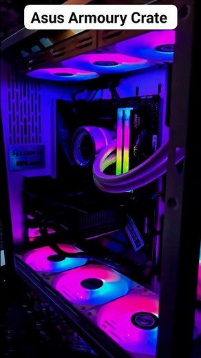 asus armoury crate software tested on asus rog strix z790h gaming wifi #ytshorts #youtubeshorts