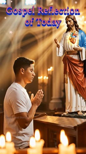 God Is Alive and Near | 50-Second Gospel Reflection | Powerful Message of Faith #shorts