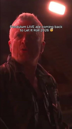 Pendulum live are coming back to Let It Roll 2026🔥