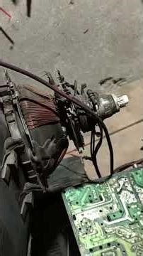 Ultra slim Videocon crt tv stand by problem or power supply ok, sound ok, no picture