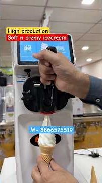 Fully advance function digital icecream maker | cone ice cream machine | ice cream making machine