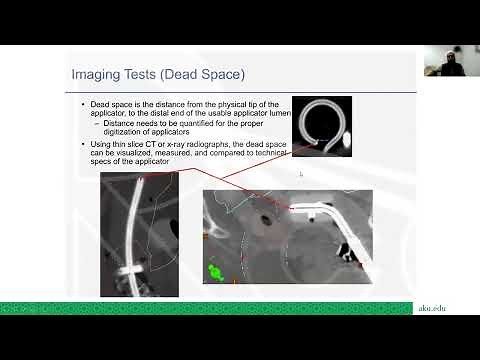 Brachytherapy Applicator QA and Treatment Planning