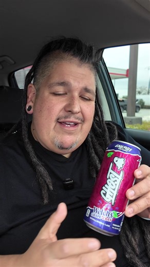 Welch's Grape Crayon Flavor - Ghost Energy Drink Review