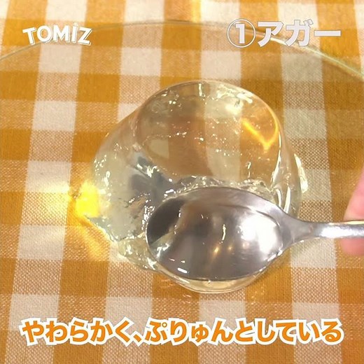 【夏のスイーツに欠かせない！】アガー・ゼラチン・寒天の違い