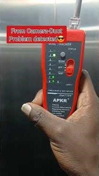 LIFT CAMERA TROUBLESHOOTING