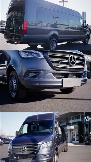 🚐 Graphite Gray Mercedes-Benz Sprinter | Built to Work, Ready to Customize