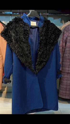 Ladies Large Size Fur Coat | Rang collection isb