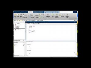 Computational Physics Practical Course Video 9 Persistent variables in MATLAB functions