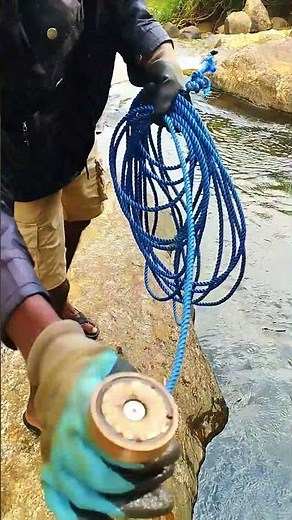 Finding TREASURE with The Worlds Strongest Magnet!😯#magnetfishingfinds #underwaterfinds