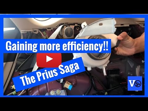 Cleaning The Prius Battery Fan | The Prius Saga!