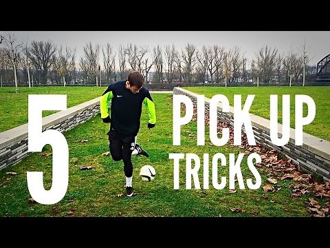5 Pick Up Tricks Every Football/Soccer Freestyler Should Know!!