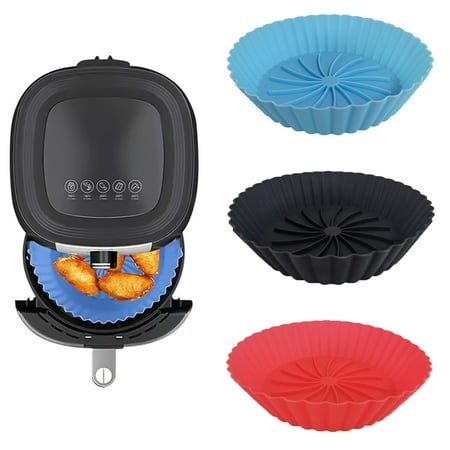 Fryer Liner Paper Food Grade Heat-Resistant Silicone Fryer Pot Liner Round Baking Pad Roasting Tools for Home - Walmart.ca