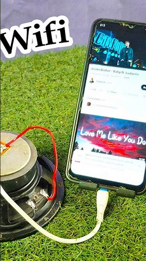 🛜 Crafting free WIFI with a chip and a speaker - How to Make WiFi at Home #reels #experiment