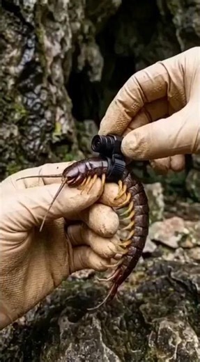 A Camera on a Cave Centipede Revealed a Hidden Underground World