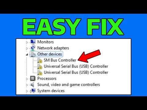 How To Fix SMBus Controller Not Recognized Error in Windows
