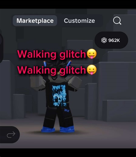 walking glitch is the best glitch out 🤭 tut on @tut! #roblox #fyp #viral