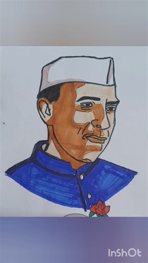 | •HAPPY CHILDREN'S DAY• | •NEHRU DRAWING• |