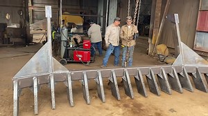 253K views · 4K reactions | 14’ 8” HD Stacking Rake for a D6T that’ll be going to Kansas. Now we start on one bigger than this for a Komatsu D65 that’ll go to Louisiana. | Hebbronville Machine Shop | Facebook