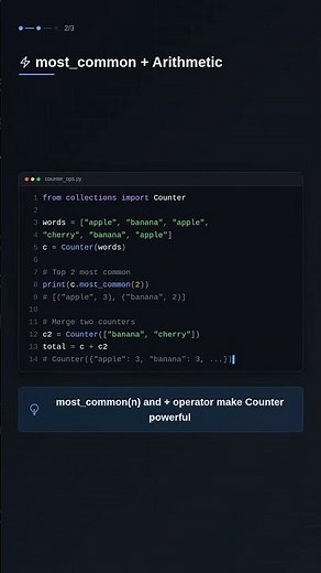 collections.Counterで出現頻度を一行で集計する #Python #collections #Counter #プログラミング