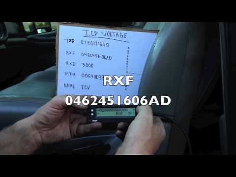 Programming the XGauge to see icp Voltage on the 6.0