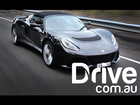 2015 Lotus Exige S Roadster Automatic First Drive Review | Drive.com.au