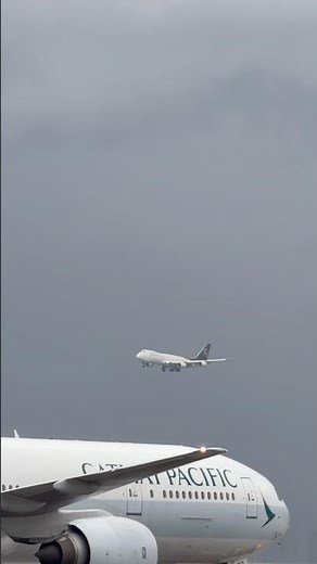 UPS Woulwide Services B747-800 Landing Hong Kong International Airport