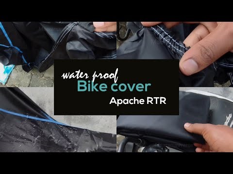 RAIN COVER FOR APACHE RTR 🔥 | Waterproof + Elastic + Belt Lock | Tamil Bike Accessories Review