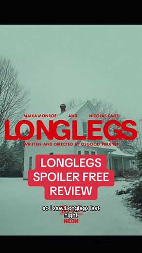 Long Legs Horror Movie Screening Review