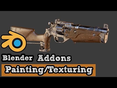 Blender addons for Painting, Shading and Texturing