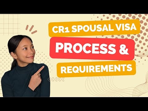 CR1 visa process + Requirements 🇵🇭