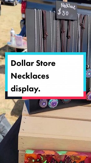 Creative Dollar Store Necklace Display Ideas