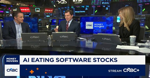 Melius' Ben Reitzes on how AI is eating software stocks