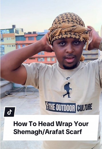 How to Wrap a Shemagh Scarf: Simple Tutorial