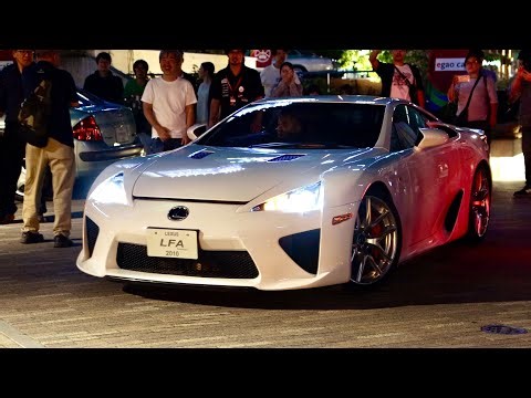 【V10空吹かし!! 】LFAと2000gtが自走でトラック積み込み!!コッパチェントロジャッポーネ2025