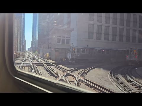 Chicago "L": Riding the CTA Orange Line from Midway Airport to Adams/Wabash