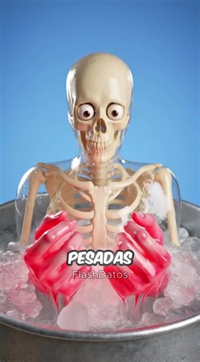 ¿Cuánto tiempo sobrevivirías en un baño de hielo? 🥶 #whatif #fyp #viral #curiosidades #Lifestyle