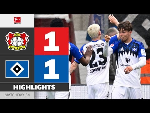 BAYER 04 LEVERKUSEN - HAMBURGER SV | Highlights | Matchday 34 – Bundesliga 2025/26