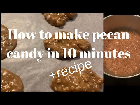 How To Make Pecan Candy In 10 Minutes