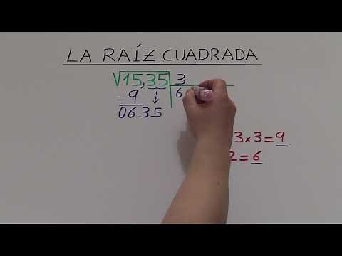 Cómo sacar la raíz cuadrada fácil y rápido