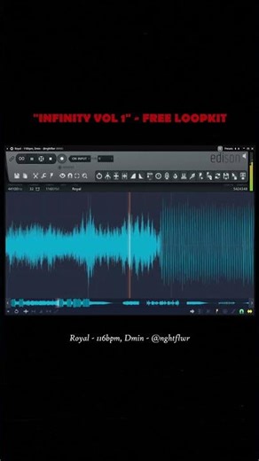 Download this free loopkit "INFINITY VOL 1" 📀 - click the related video