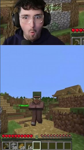 I almost died as a Villager in Minecraft...