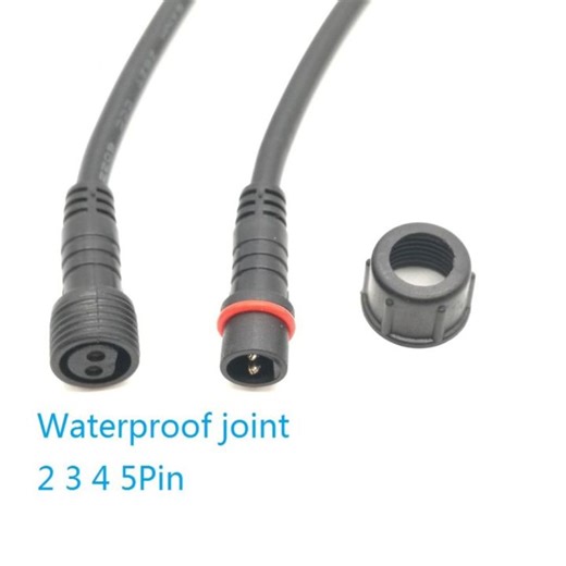 QIANNONG led Connector Led Waterproof Cable Connector Male to Female 2pin/3pin/4pin/5pin LED Strips Light Cable Wire Plug LED Strips Connector Cable Black LED Strips Male and Female Connector for LED Strips Light | Lazada PH