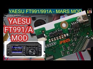MARS MOD (M0MSN) Thanks - YAESU FT-991/991A-VOIDS WARRANTY -