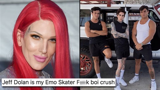Jeffree Star got a "bro makeover" from the Dolan Twins and he looks unrecognisable