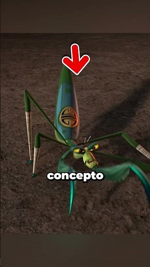 MANTIS WAS A VILLAIN IN KUNG FU PANDA